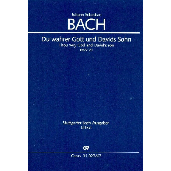 Du wahrer Gott und Davids Sohn
