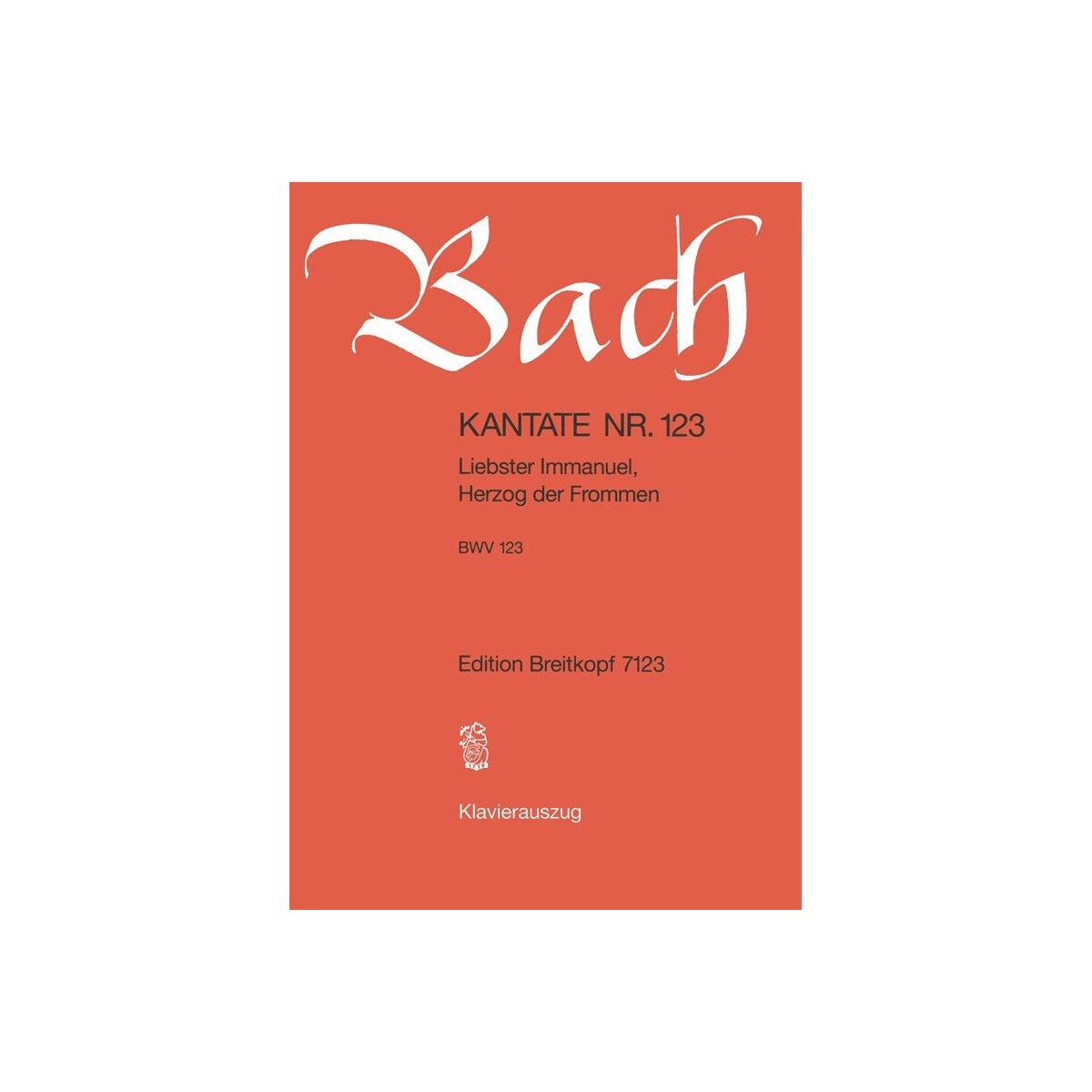 Liebster Immanuel Herzog der Frommen box