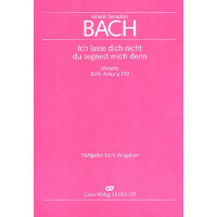 Ich lasse dich nicht du segnest mich denn BWVAnhang159