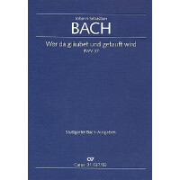 Wer da gläubet und getauft wird