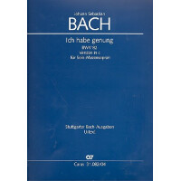 Ich habe genung (c-Moll mit Bass (Mezzosopran))