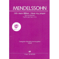 Hör mein Bitten in der Orchesterfassung