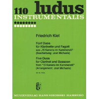 5 Duos aus 15 Kanons im Kammerstil