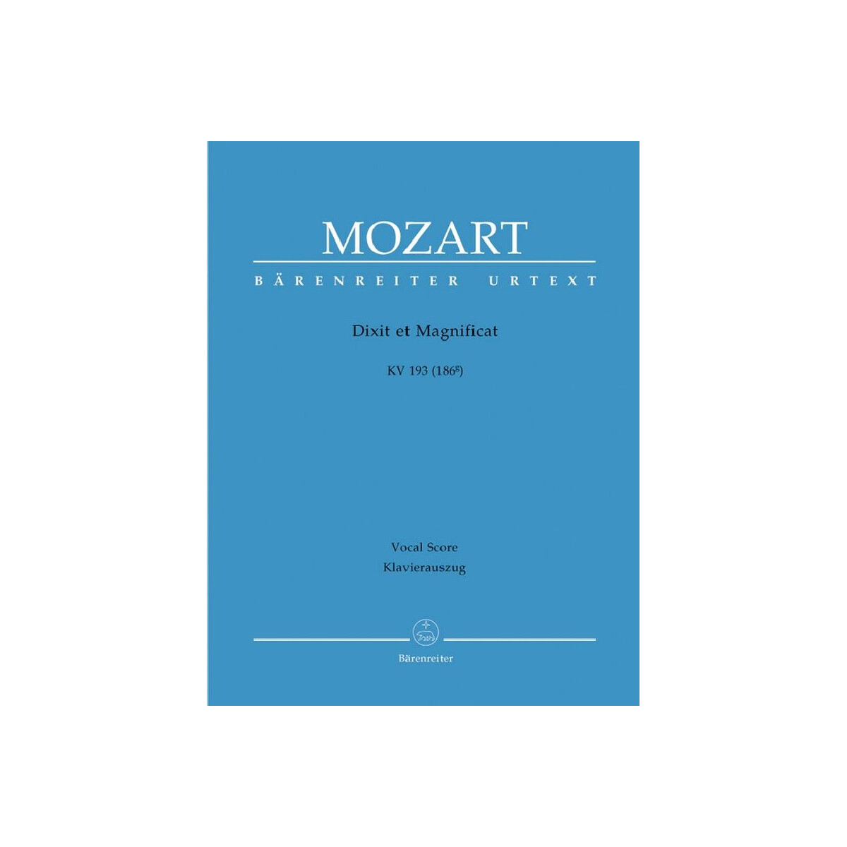 Dixit et Magnificat KV193 (KV186g) box