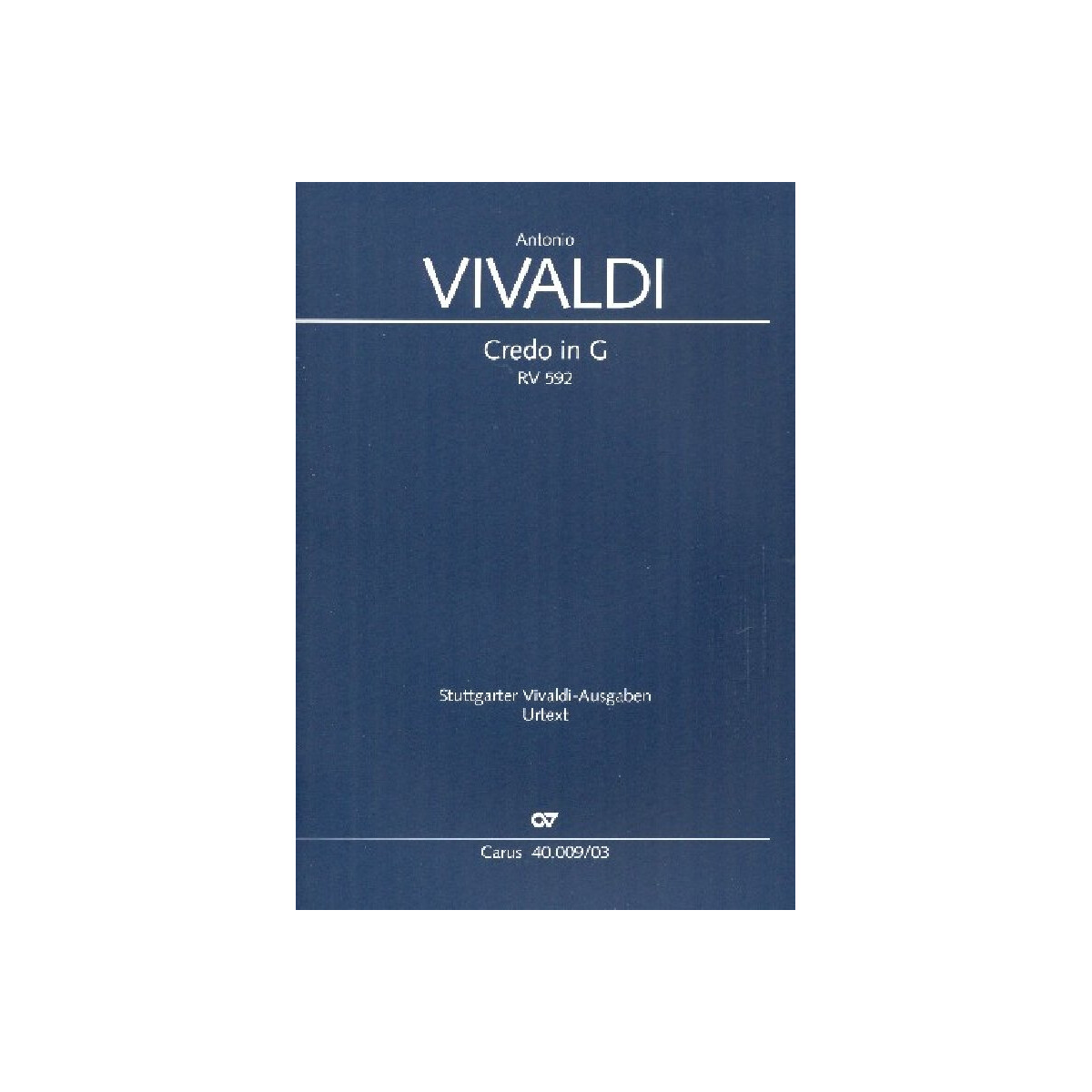 Credo G-Dur RV592