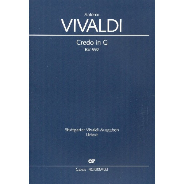 Credo G-Dur RV592