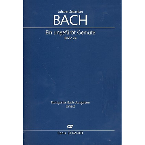 Ein ungefärbt Gemüte