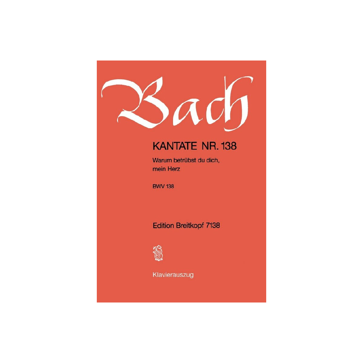 Warum betrübst du dich mein Herz box