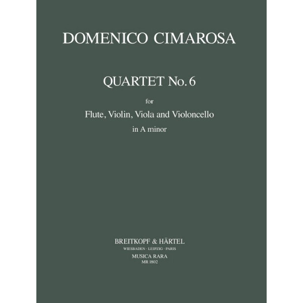 Quartett a-Moll Nr.6