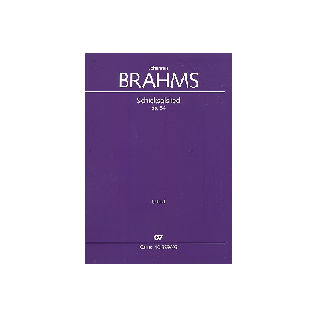 Schicksalslied op.54