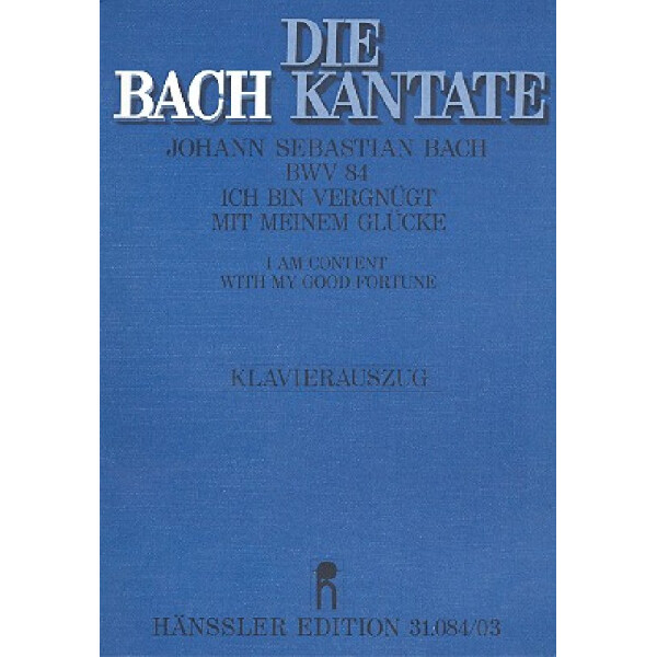 Ich bin vergnügt mit meinem Glücke