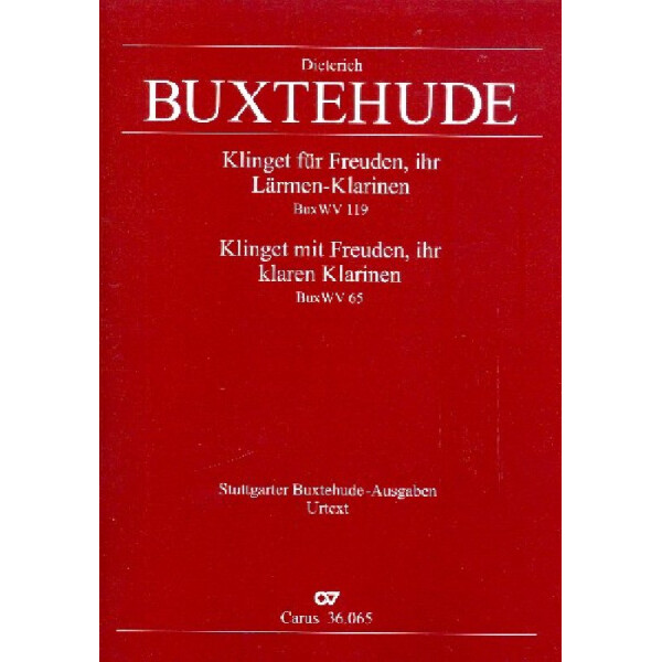 Klinget für Freuden BuxWV119  und  BuxWV65