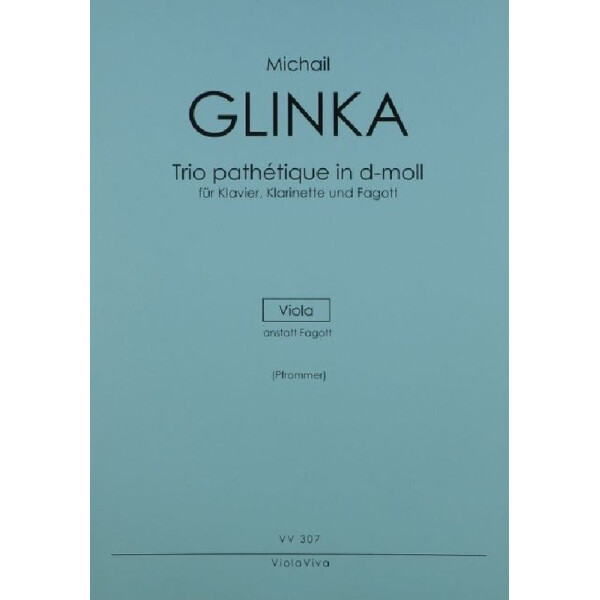 Trio pathétique d-Moll für Klarinette, Fagott und Klavier