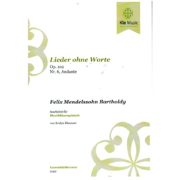 Lieder ohne Worte Nr.6 op.102 - Andante