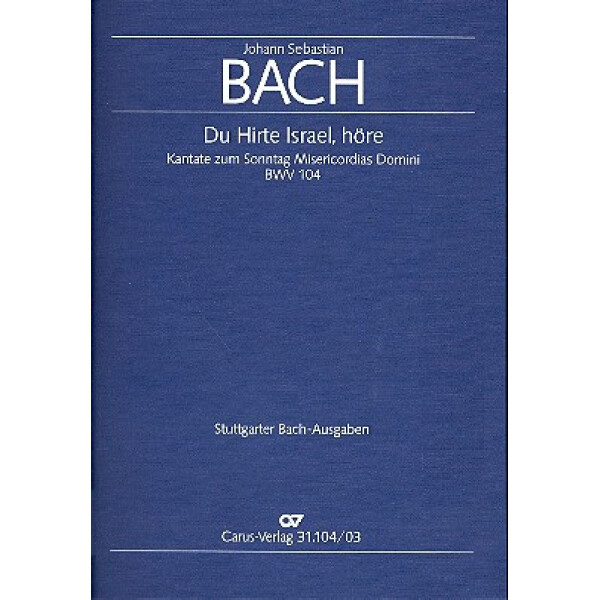 Du Hirte Israel höre