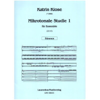 Mikrotonale Studie Band 1