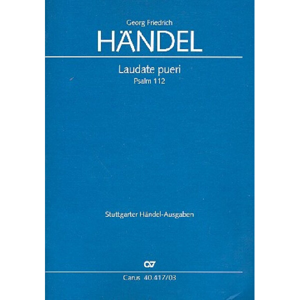 Laudate Pueri Psalm 112