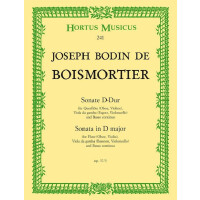 Sonate D-Dur op.37,3  für Flöte,