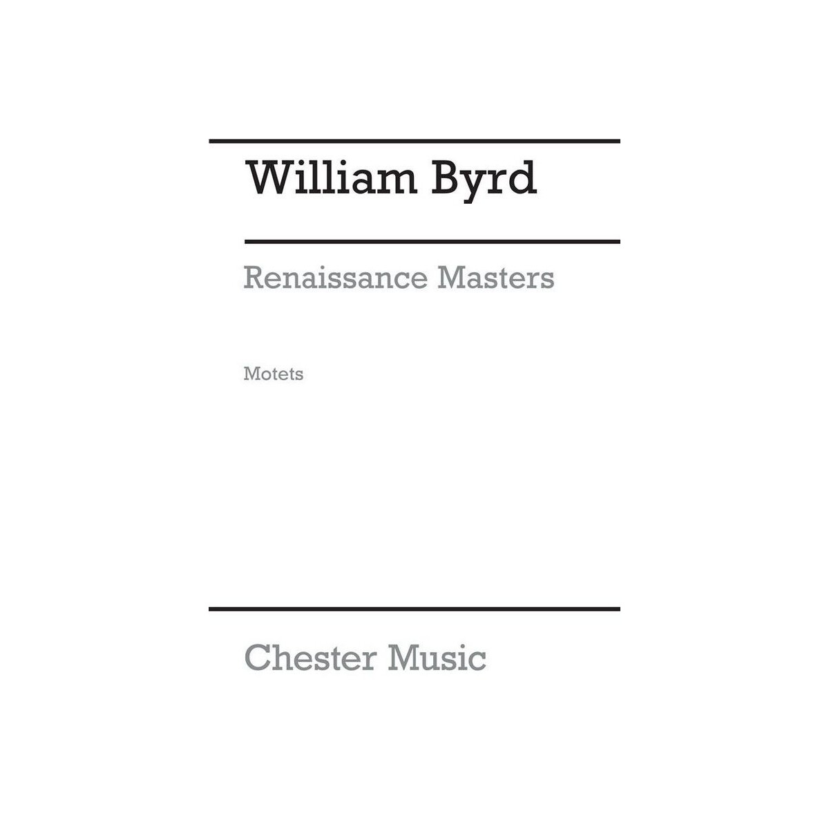 Motets for mixed chorus a cappella