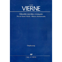 Oeuvres sacrées mineures für Soli (ST)