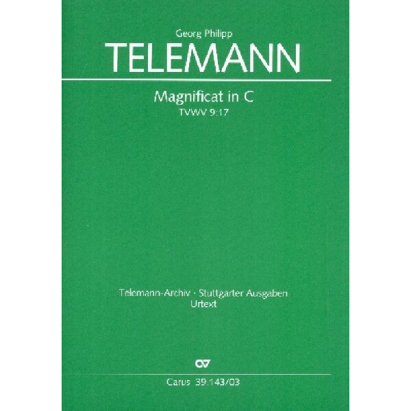 Magnficat in C TVWV9:17