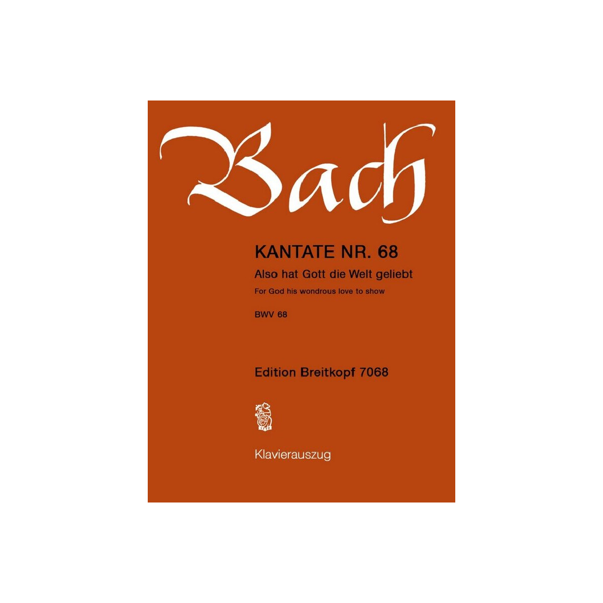 Also hat Gott die Welt geliebt box