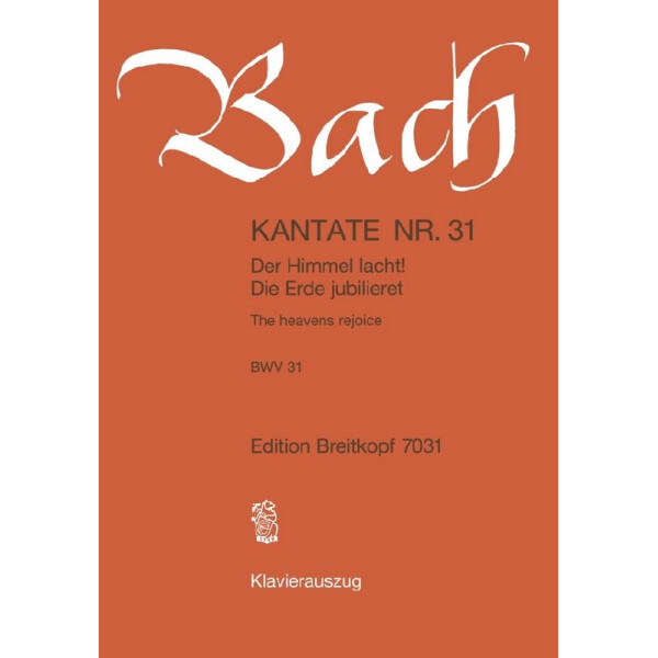 Der Himmel lacht die Erde jubilieret