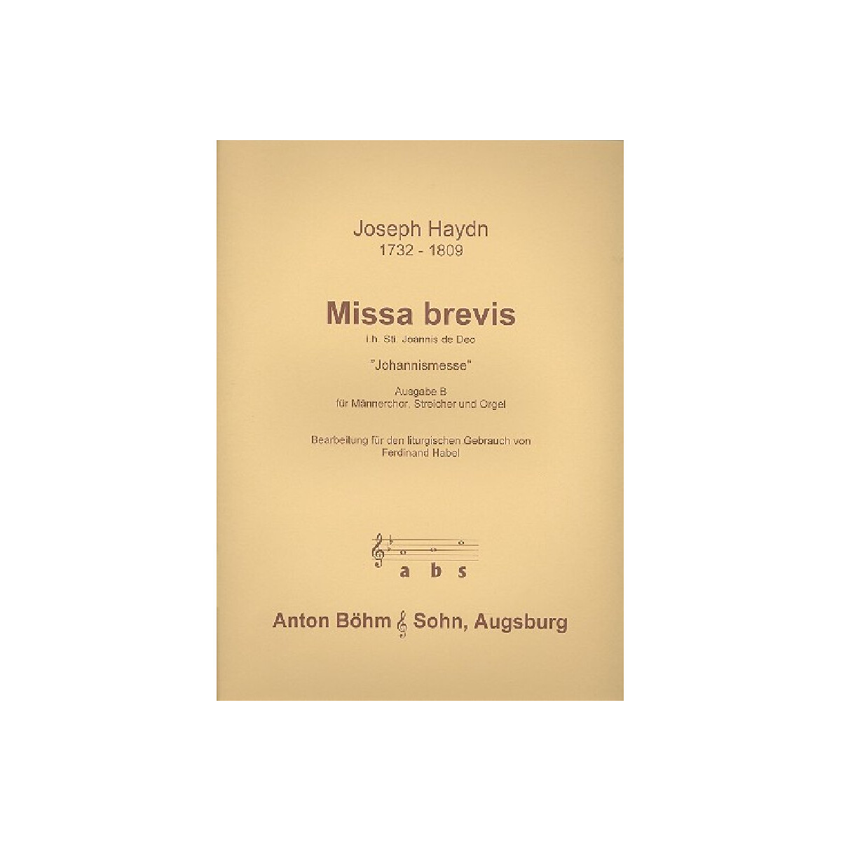 Missa brevis in honorem sancti