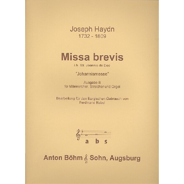 Missa brevis in honorem sancti
