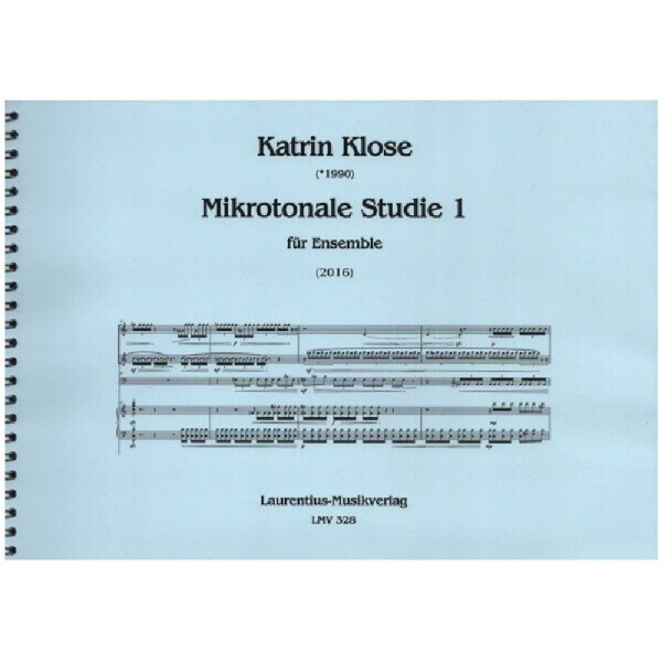 Mikrotonale Studie Band 1