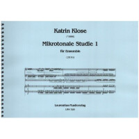 Mikrotonale Studie Band 1