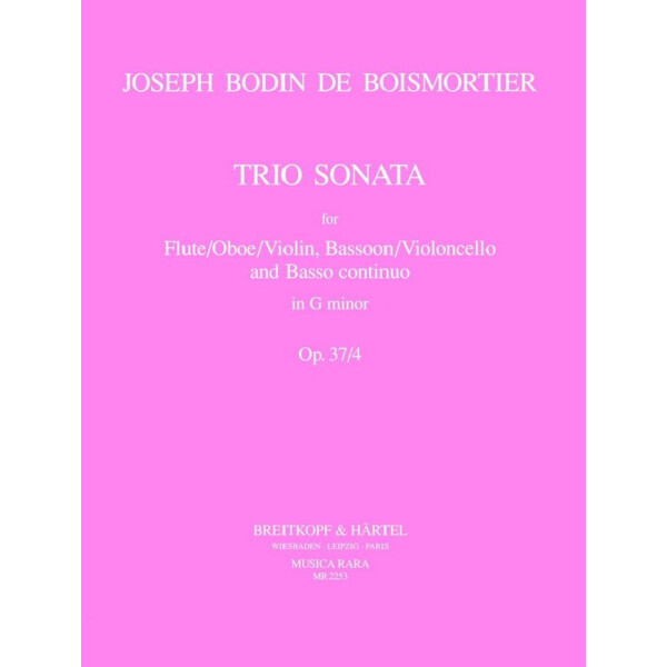 Triosonate g-Moll op.37,4