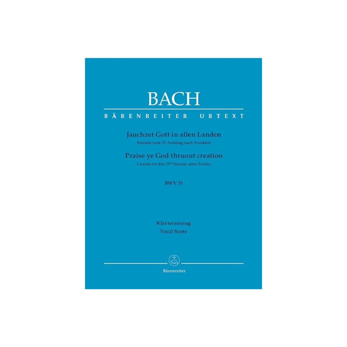 Jauchzet Gott in allen Landen box