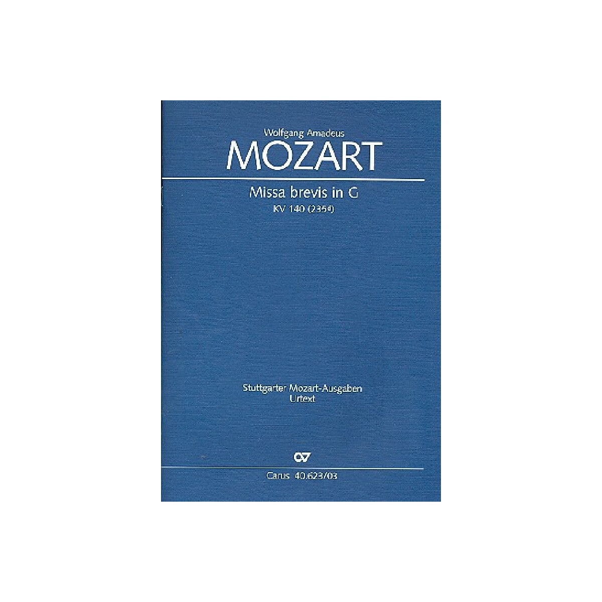 Missa brevis G-Dur KV140