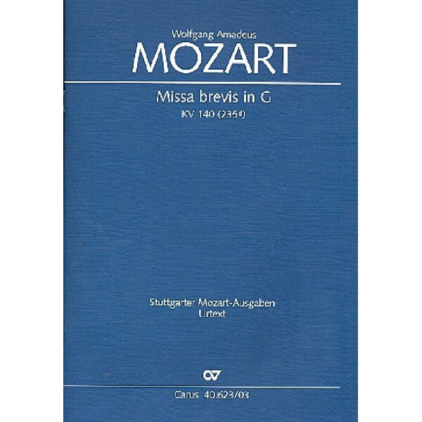 Missa brevis G-Dur KV140