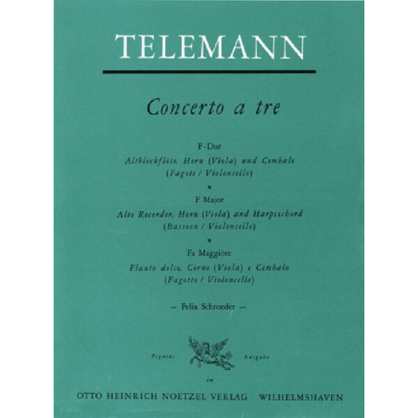 Concerto a tre F-Dur