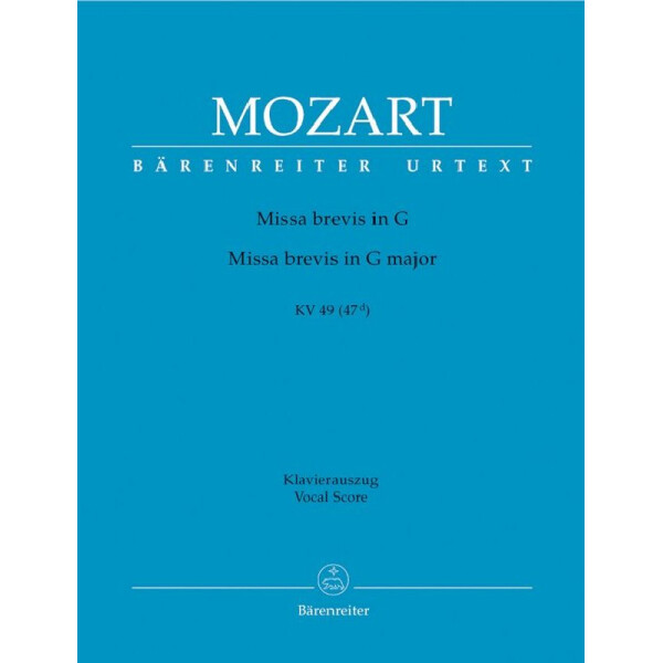 Missa brevis G-Dur KV49