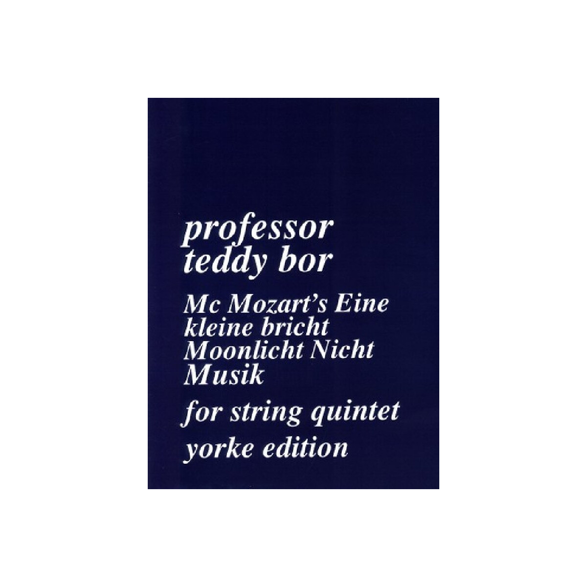 McMozarts Eine kleine bricht Moonlicht nicht Musik