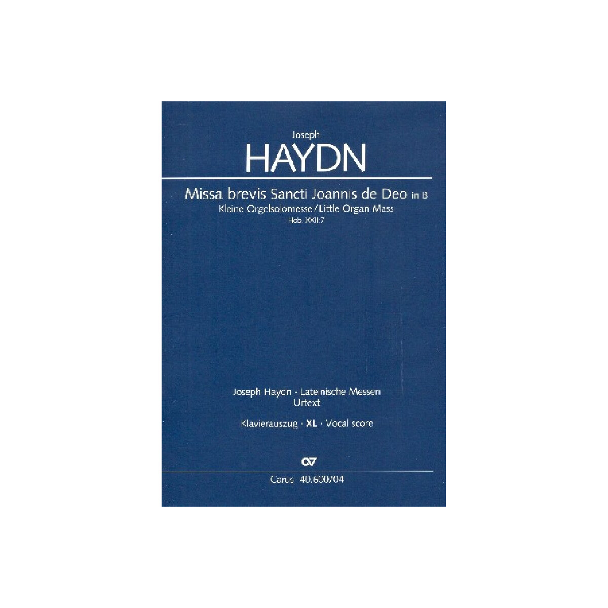 Kleine Orgelmesse B-Dur Hob.XXII:7