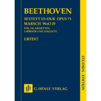 Sextett Es-Dur op.71  und  Marsch WoO29