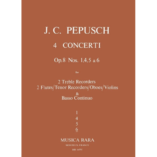 Concerto in f Major op.8,6 for