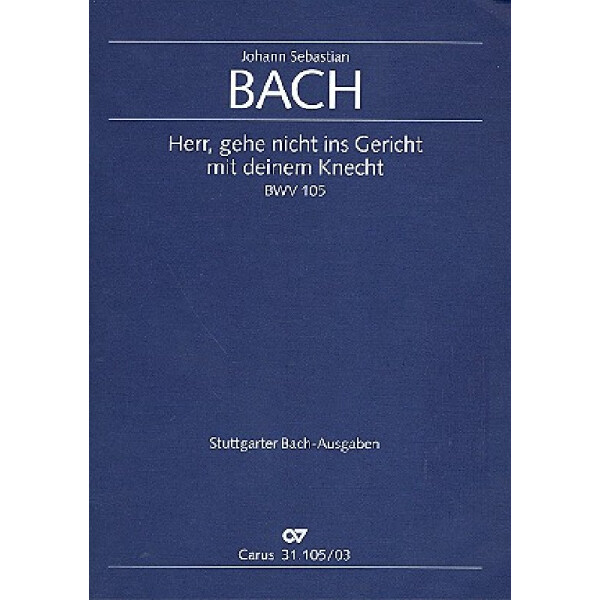 Herr gehe nicht ins Gericht mit deinem Knecht