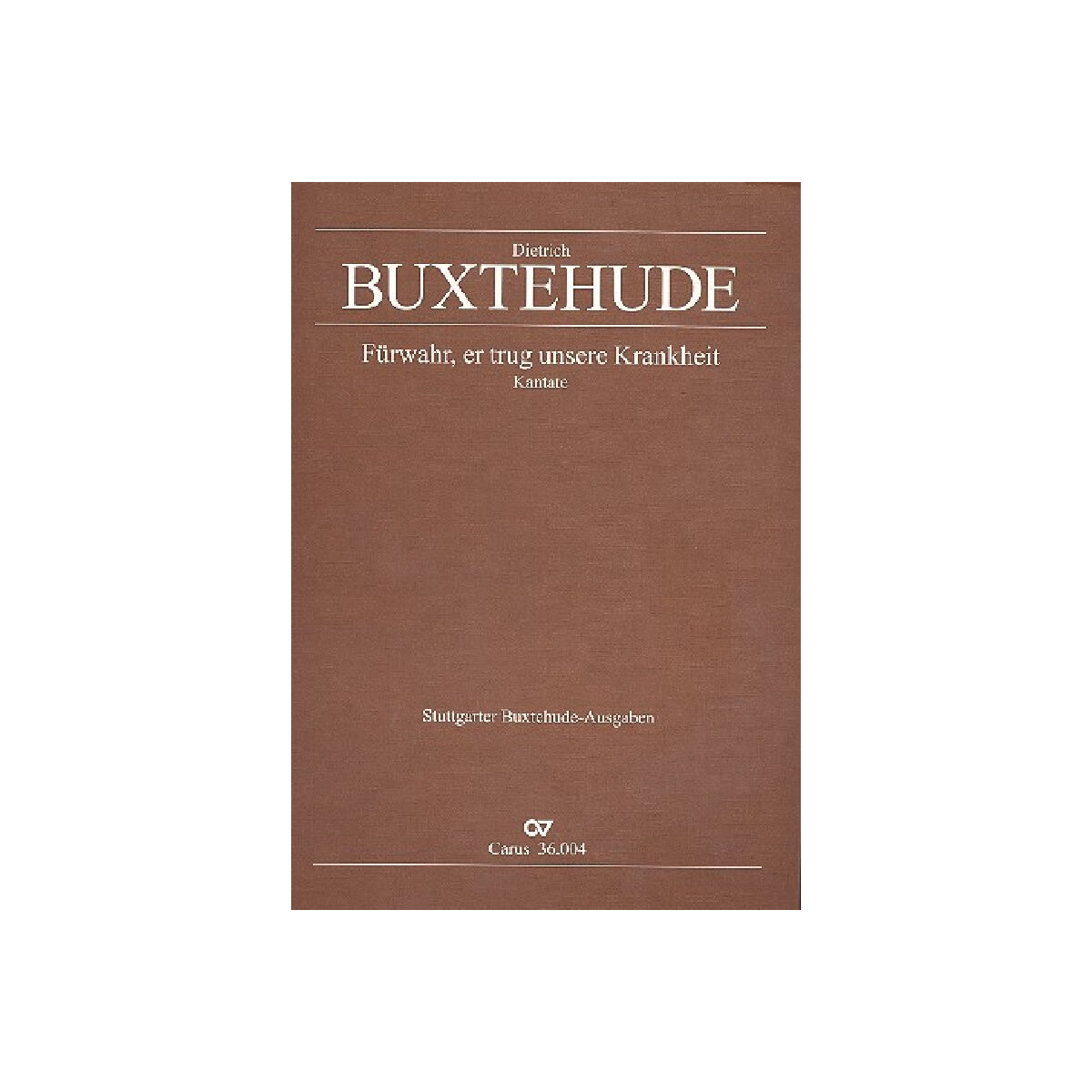 F&uuml;rwahr er trug unsere Krankheit