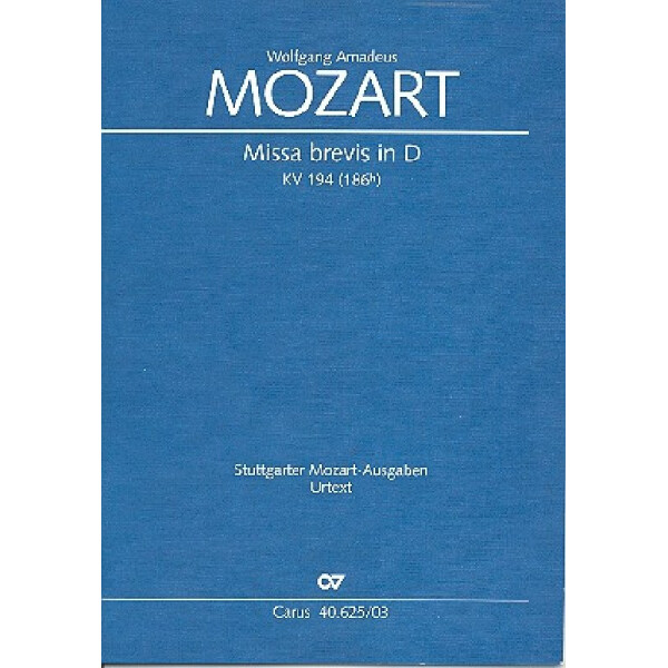 Missa brevis D-Dur KV194