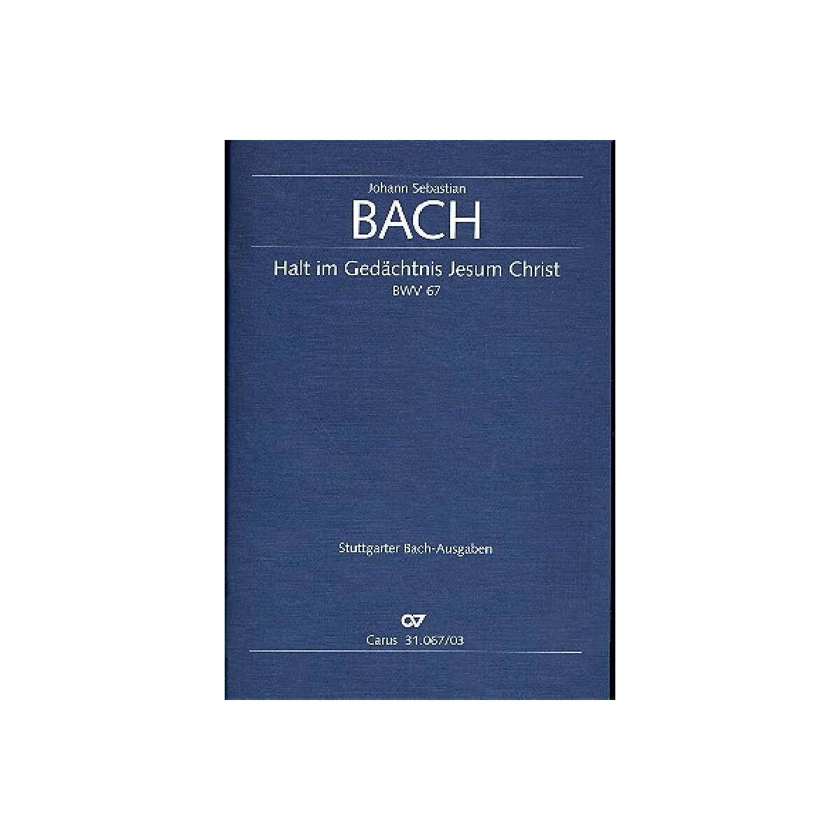 Halt im Ged&auml;chtnis Jesum Christ