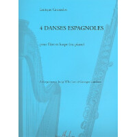 4 danses espagnoles pour flute