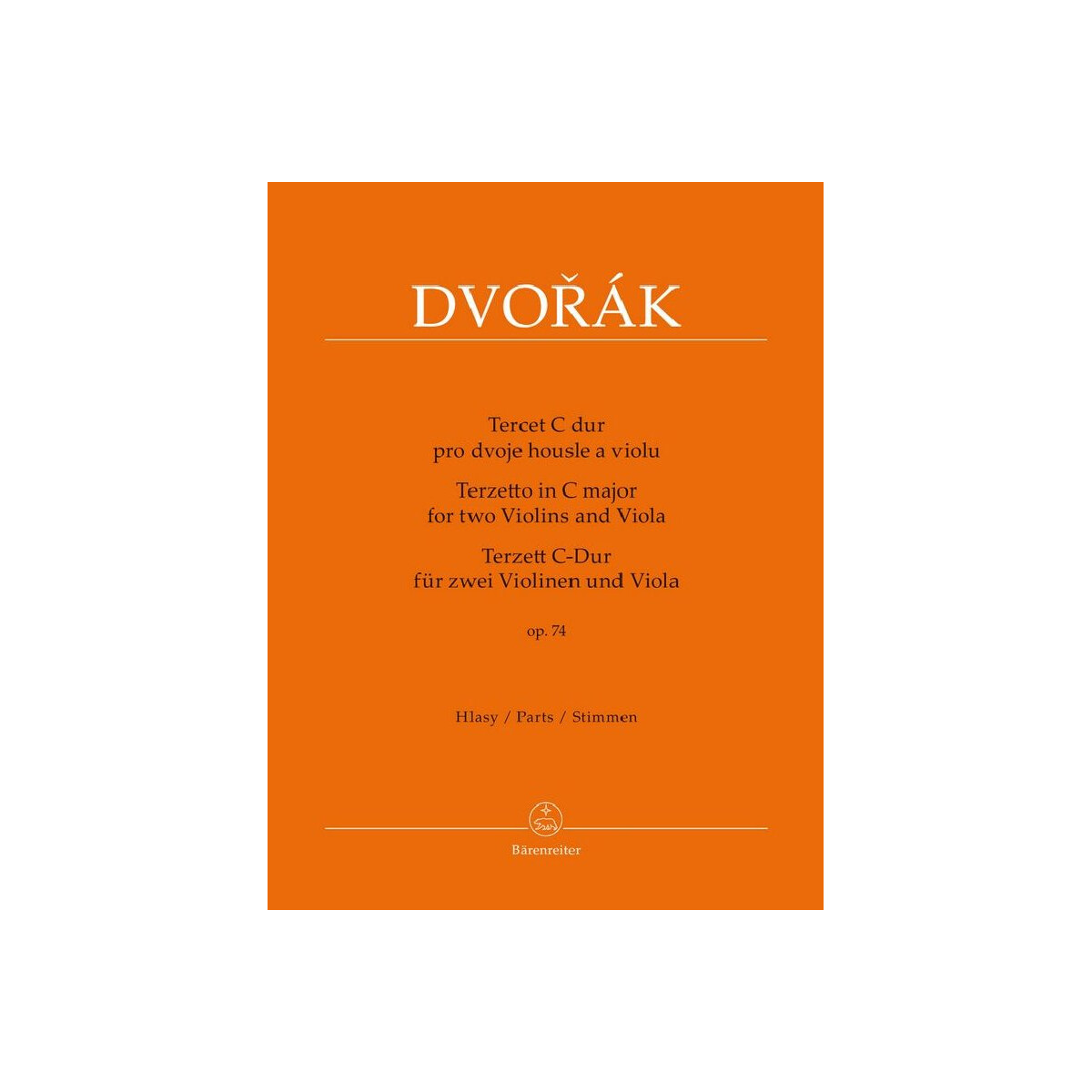 Terzetto op.74 für 2 Violinen und V box