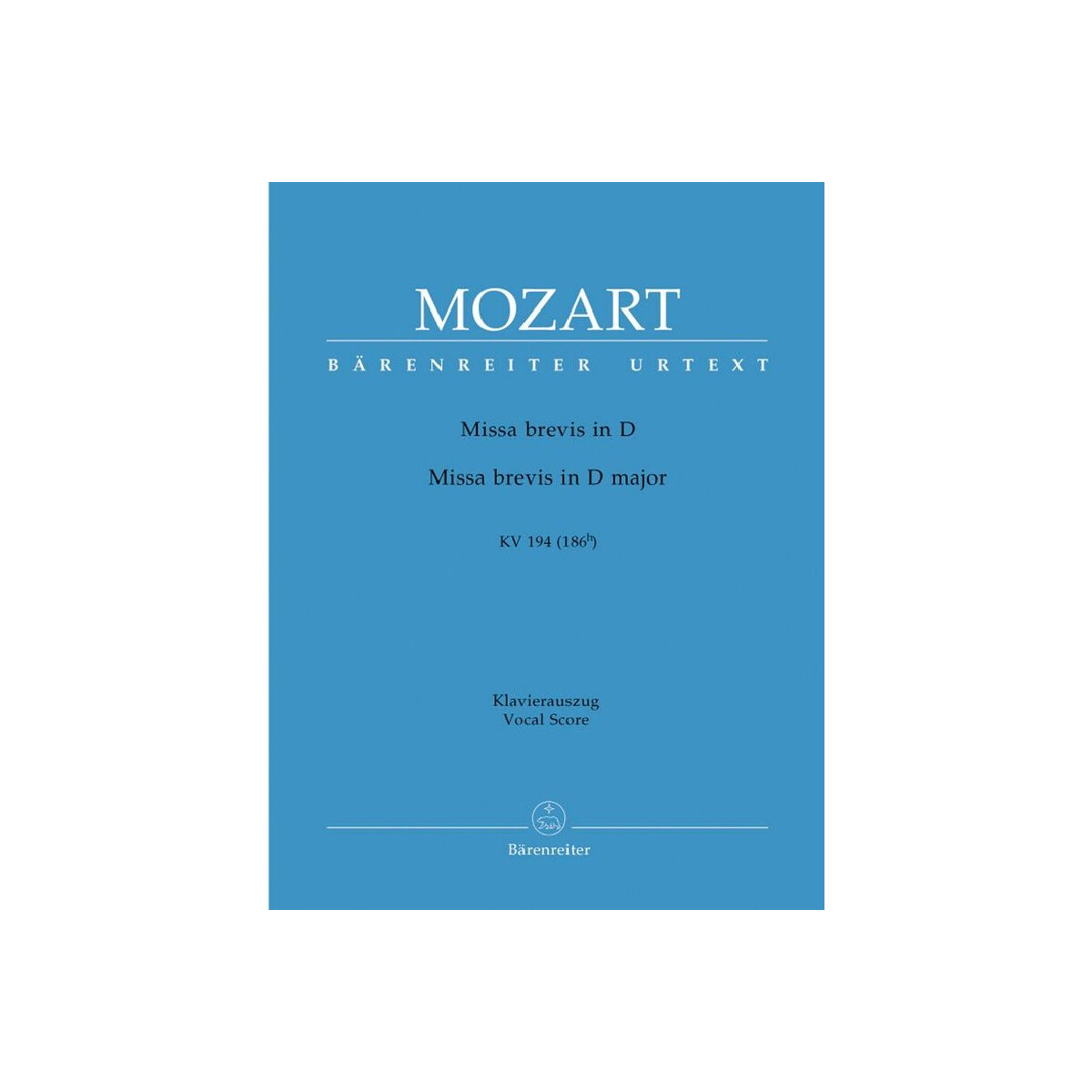 Missa brevis D-Dur KV194 box