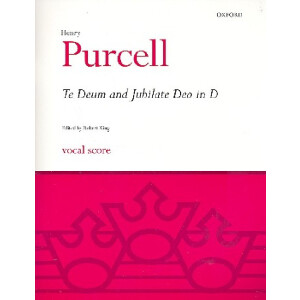 Te Deum  and  Jubilate Deo in D for soloists,