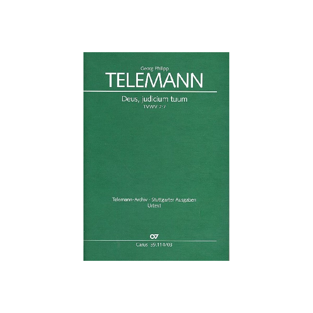 Deus judicium tuum TVWV7:7